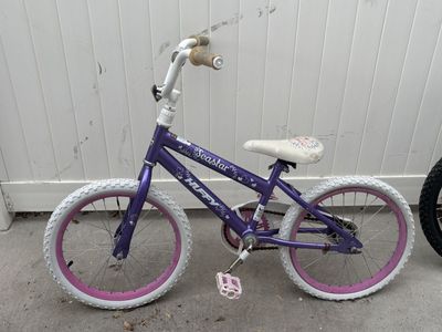 Huffy Seastar 16" Kids Bike - Purple, Needs New Tubes, Good Condition
