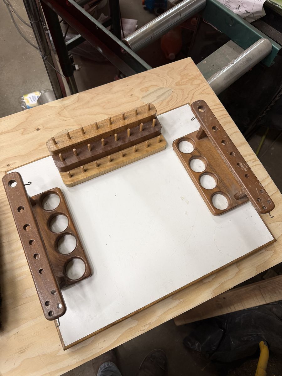 Fly tying table