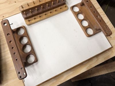 Fly tying table