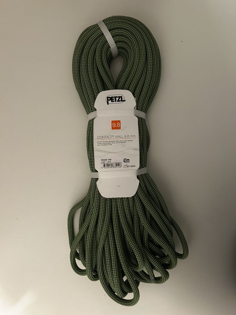 Petzl Contact Wall 9.8mm Climbing Rope 40m