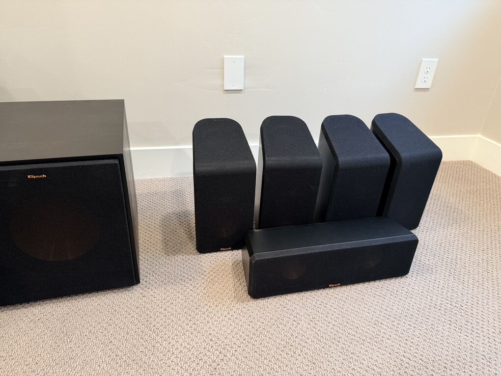 Klipsch 5.1.4 Home Theater speaker Package