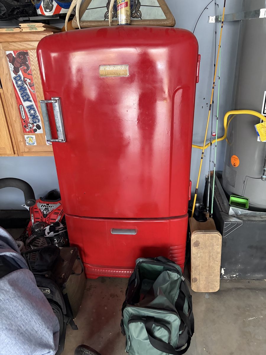 Antique fridge