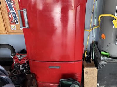 Antique fridge