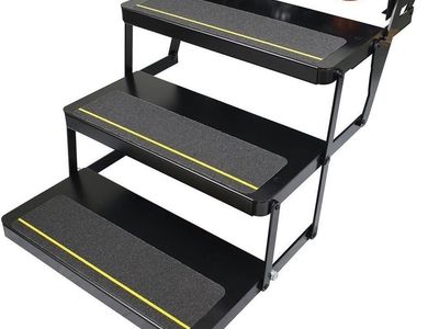 Lippert Kwikee 25-Series 3-Step Electric RV Step Assembly