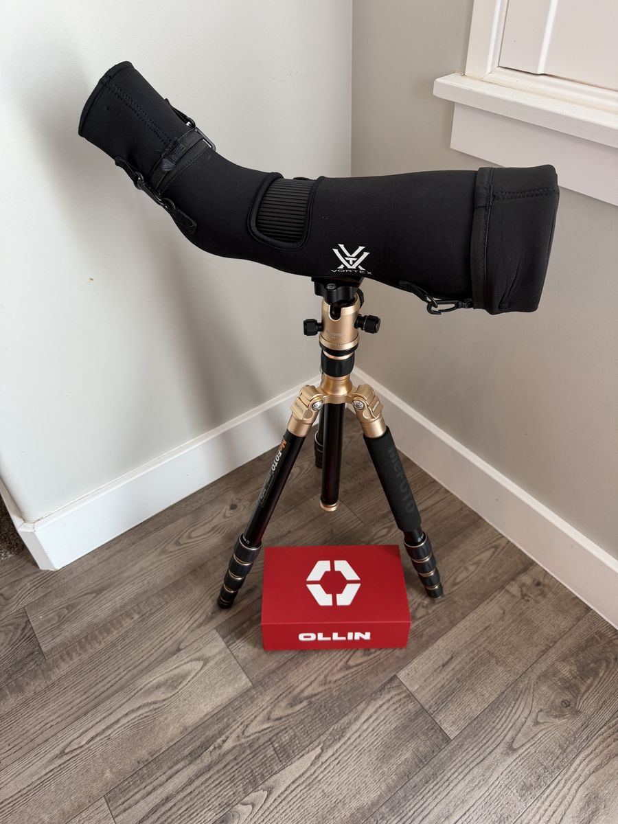 Vortex Diamondback Spotting Scope Setup Great for Hunting or Wildlife Viewing. 