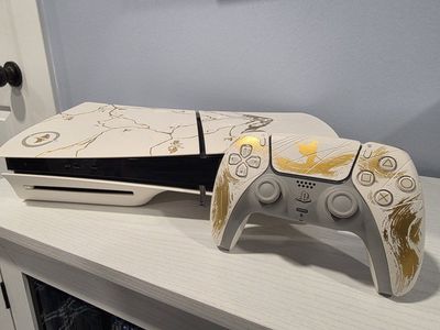 Sony PlayStation 5 Console Custom Skin Bundle with Controller & Spider-Man Miles Morales
