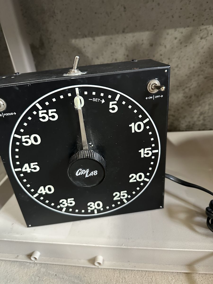 Gralab darkroom timer model 300 / working