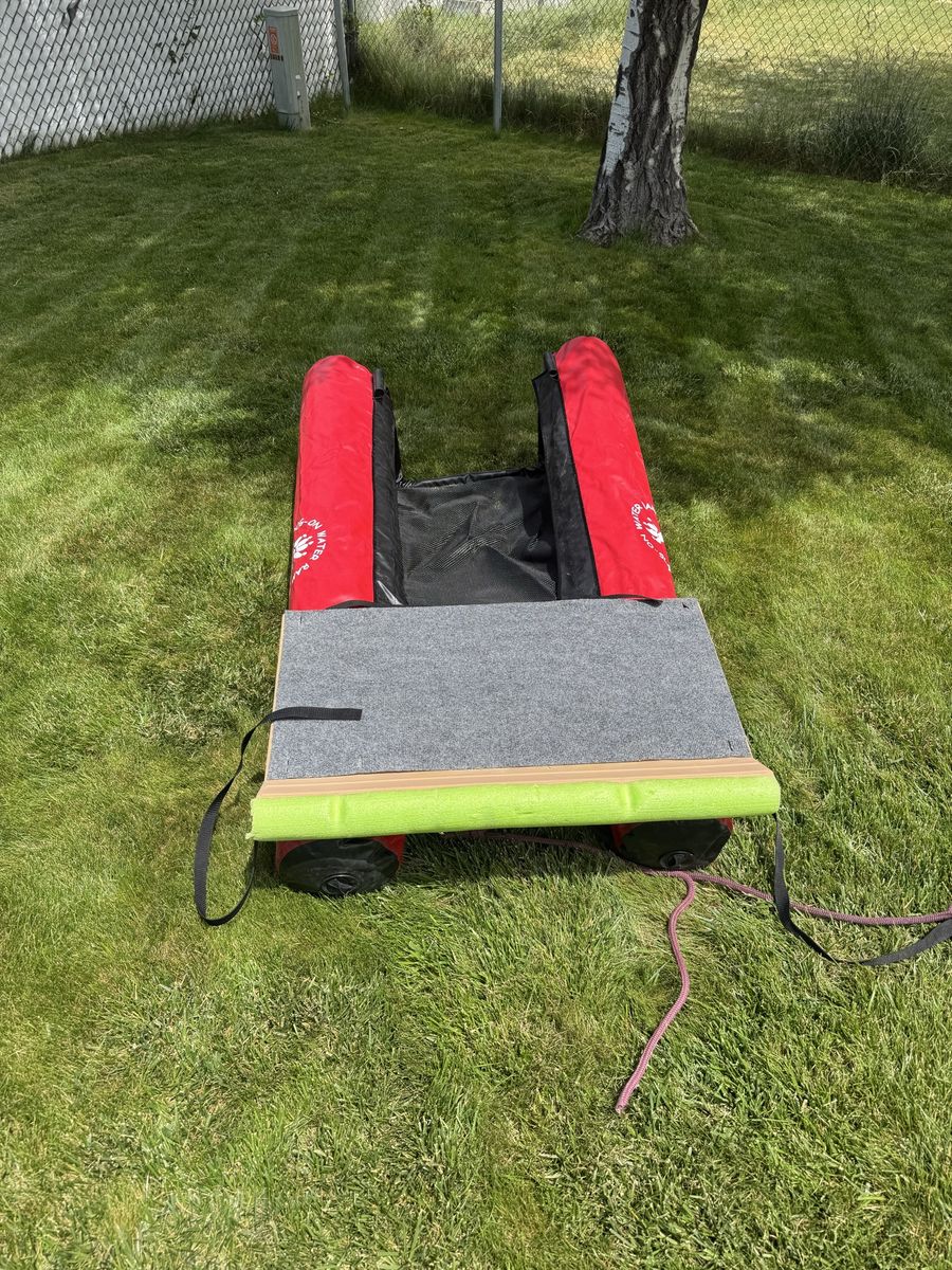 Dog boat ramp