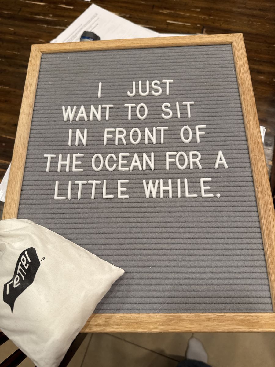 Rettel letter board