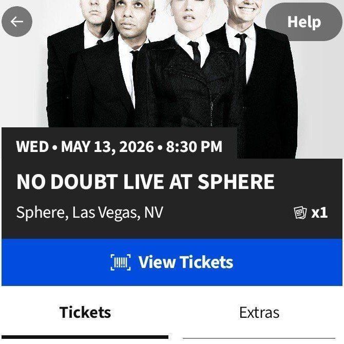 No Doubt May 13th