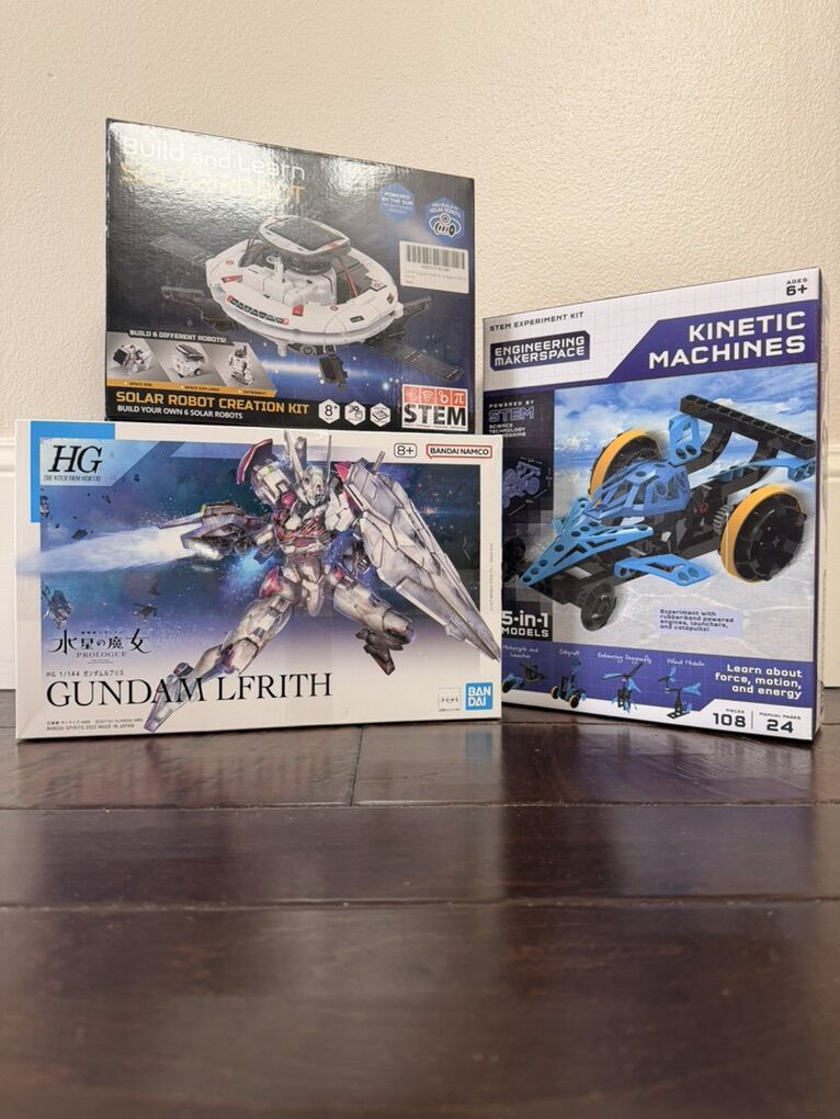 STEM & Building Kits – Brand New (Set of 3)