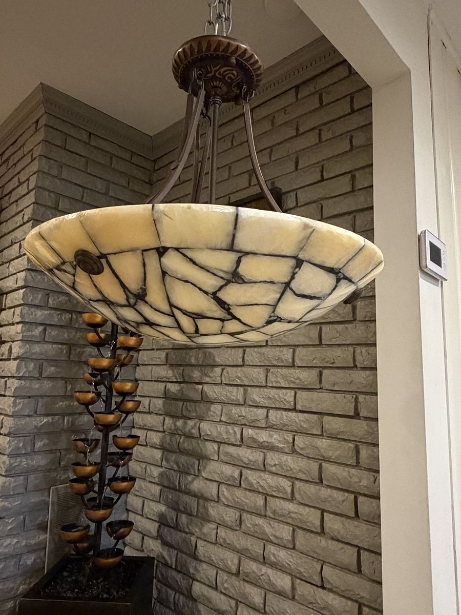 NEW 3 OR 5 LIGHT RUBBED OIL SEMI-FLUSH CHANDELIER (1 OF EACH AVAILALBE)