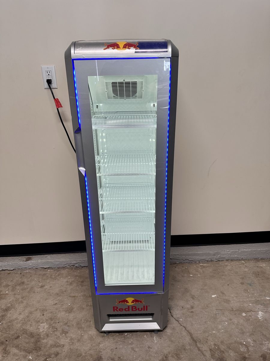 Red Bull Tall Refrigerator