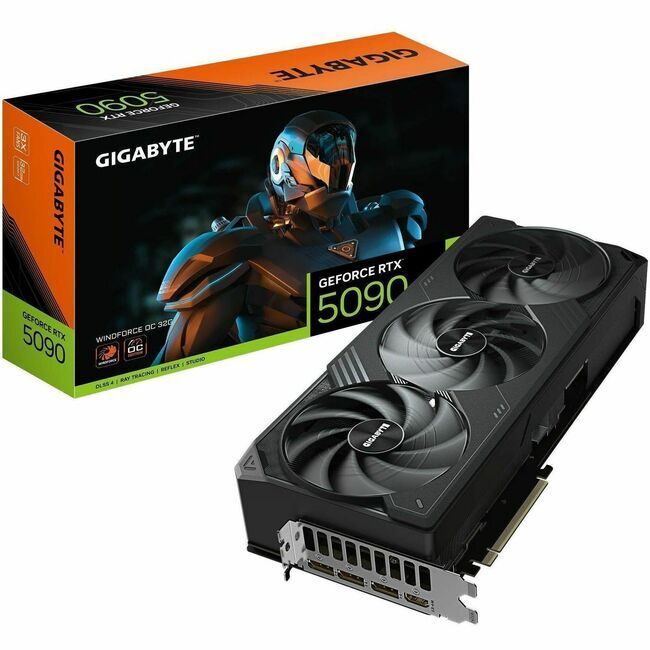 5090 RTX Gigabyte GeForce WINDFORCE OC - 32GB VRAM