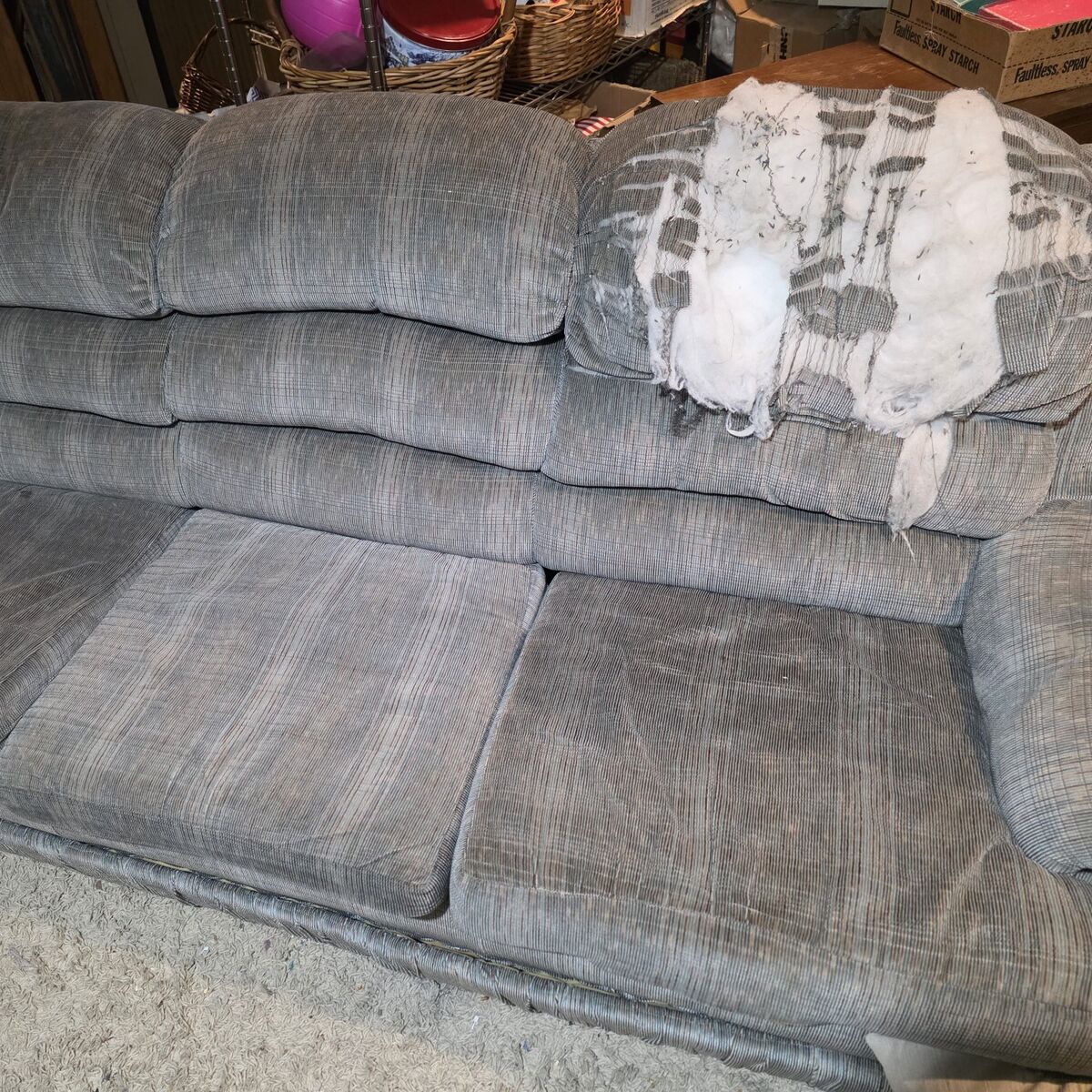 hide a bed couch or scrape metal