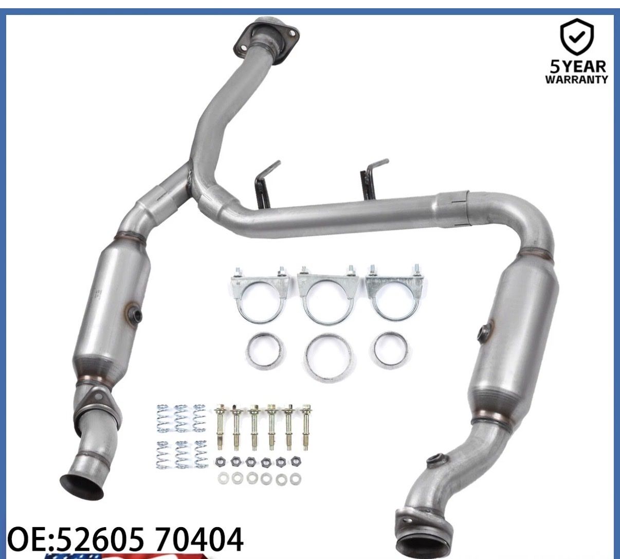 Catalytic Converter Set for 2015–2018 Ford F-150 3.5L EcoBoost Turbo