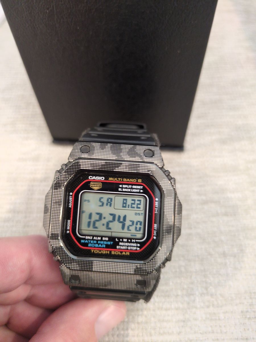 Casio GW-M5610, Titanium case, NEW