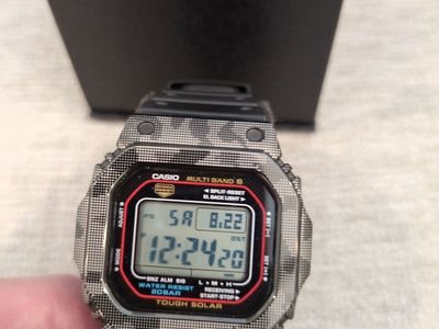 Casio GW-M5610, Titanium case, NEW