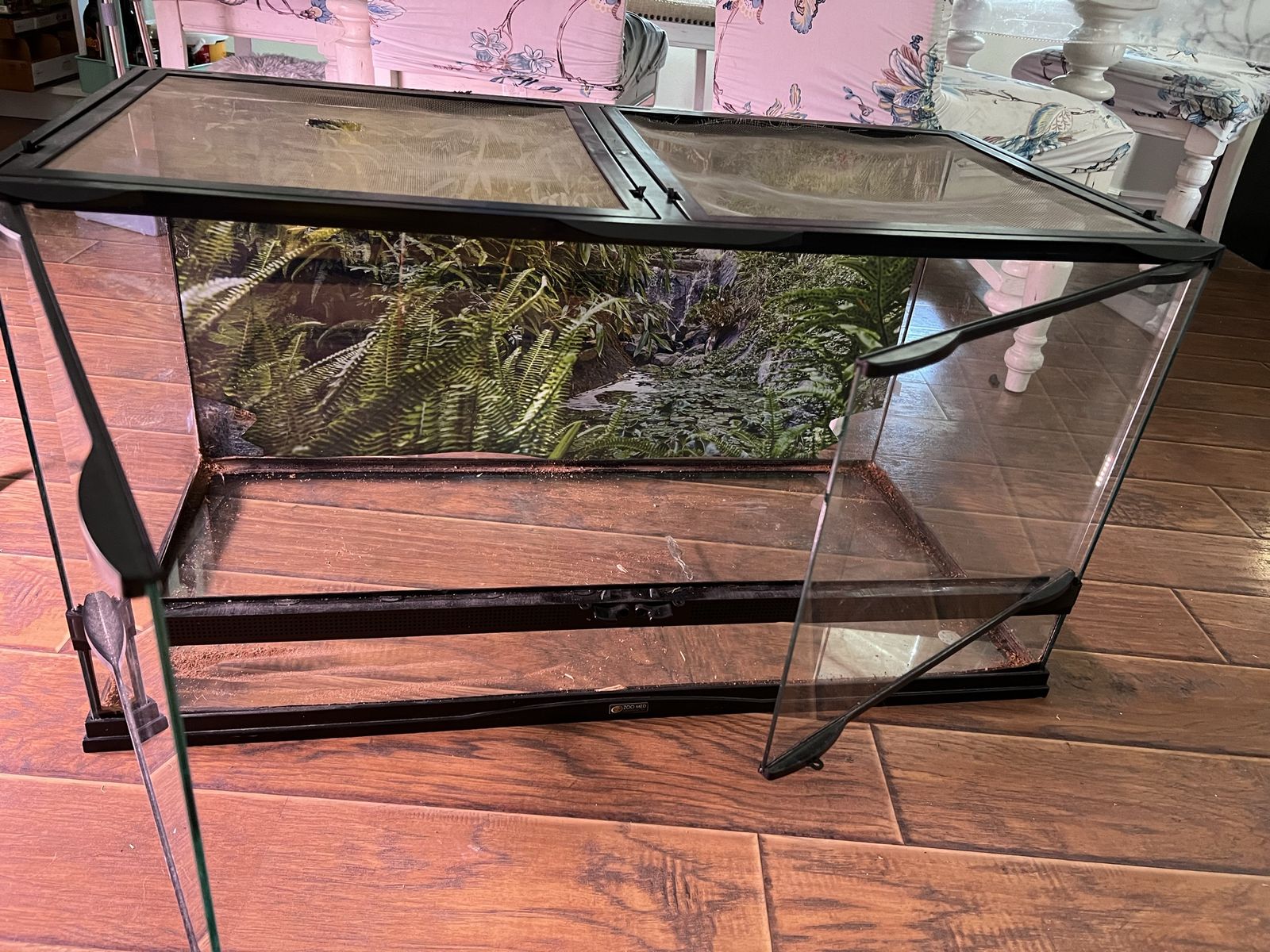 Exo Terra 18"x18"x24" Glass Terrarium Reptile Amphibian Invertebrate Enclosure