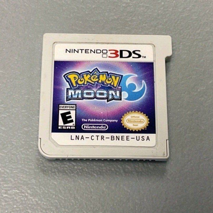 Pokémon Moon Nintendo 3DS 2017 Cartridge Only Auth