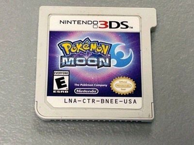 Pokémon Moon Nintendo 3DS 2017 Cartridge Only Auth