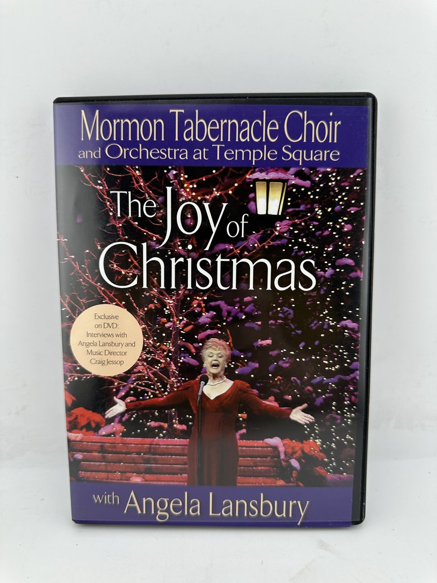 Joy of Christmas Angela Lansbury Mormon Tabernacle Choir DVD Holiday Music
