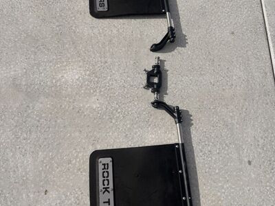 Rock Tamer Mud Flaps For 2 Ball Mount