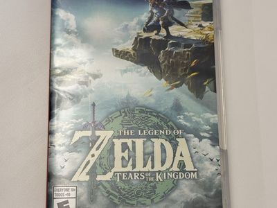 Nintendo Switch Game / Zelda Tears Of The Kingdom / Good Condition