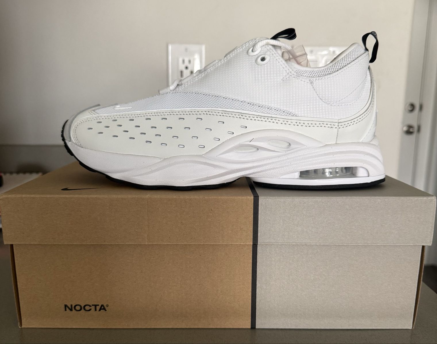 Nike NOCTA Air Zoom Drive Men’s Low Top Lace-Up Sneakers White/Black