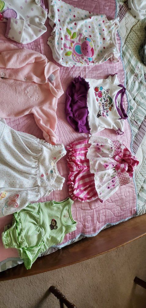 NB Baby Girl Clothes