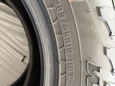 Falken WILDPEAK A/T3W tires. Size: 285/65R18. (Toyota Sequoia, Tundra)