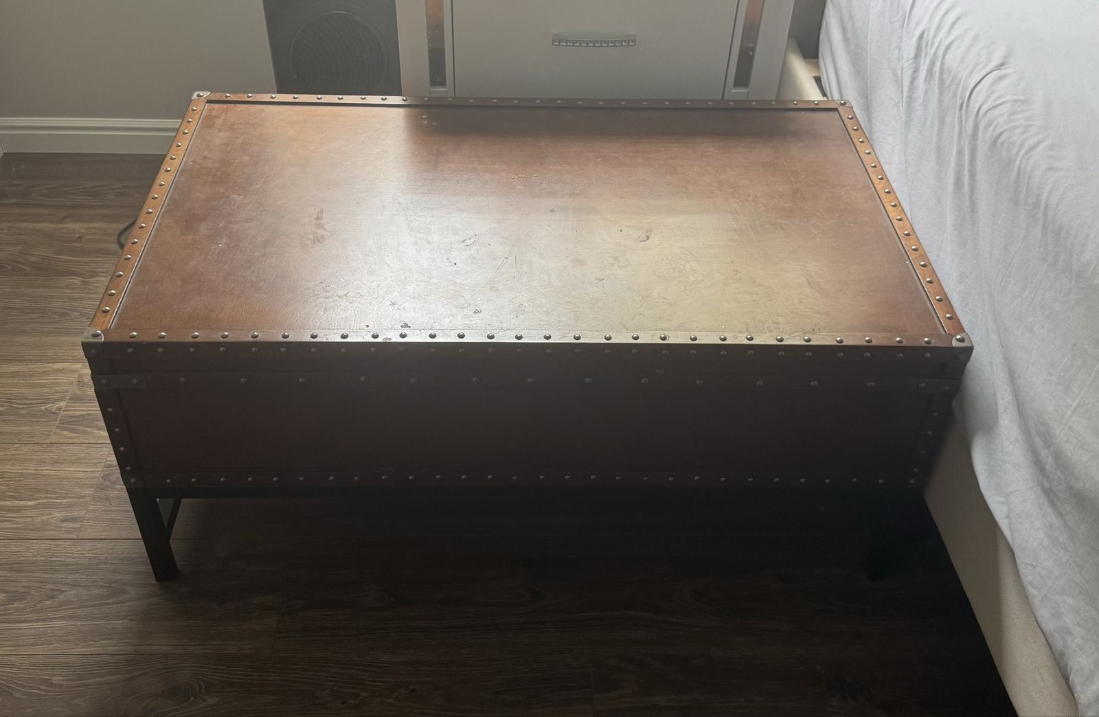 Montclair Espresso Storage Cocktail Table