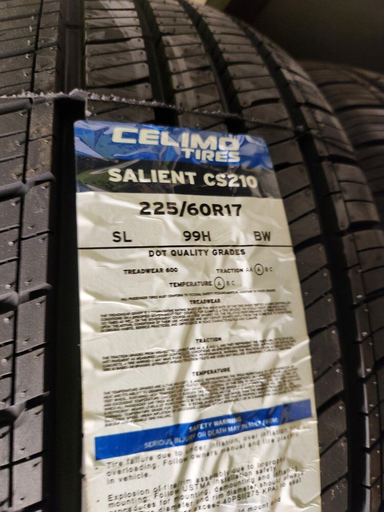 225/60r17 celimo salient cs210