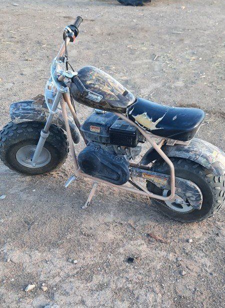 Coleman Powersports BT200X Mini Bike, Camo, Used - Great for Off-Road Fun! $300 OBO