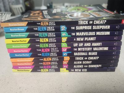 The Alien Next Door Books 1-10 Complete Series Set A. I. Newton Paperbacks