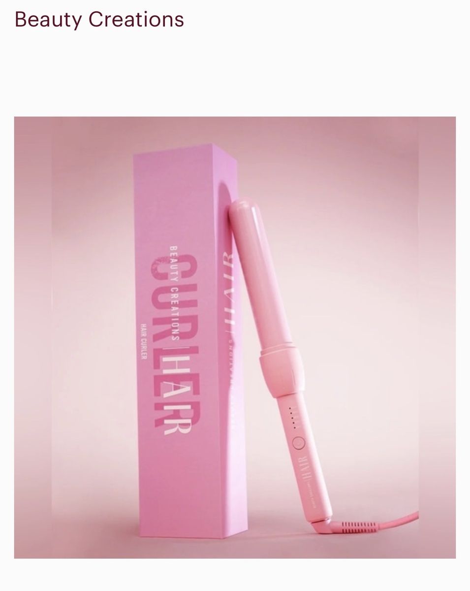 Curling wand