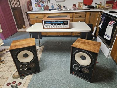 LEGENDARY JBL 4311 Stereo Speakers Studio L100's 1970's Vintage