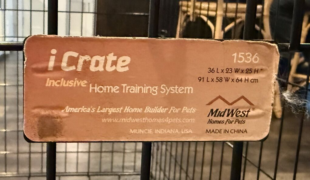 Large Dog Crate - Like New