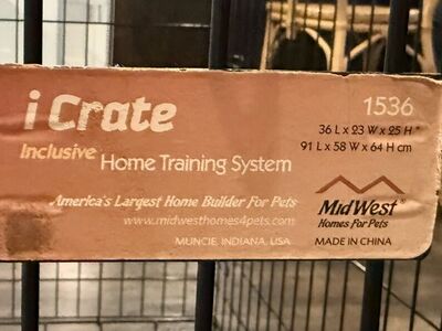 Large Dog Crate - Like New