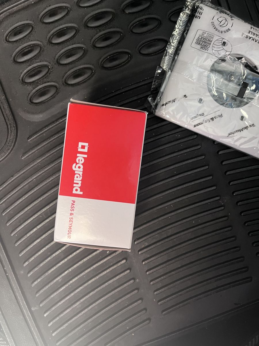 Legrand Pass & Seymour TradeMaster Unbreakable Wall Plate White - New