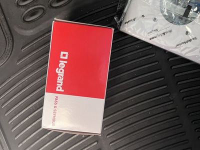 Legrand Pass & Seymour TradeMaster Unbreakable Wall Plate White - New