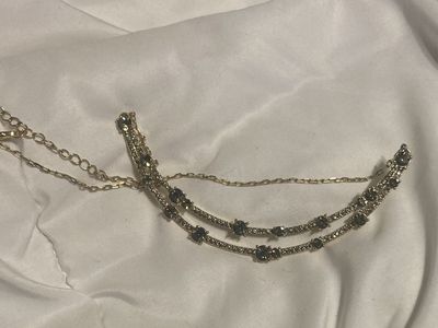 Gold With Black Diamonds* Necklace