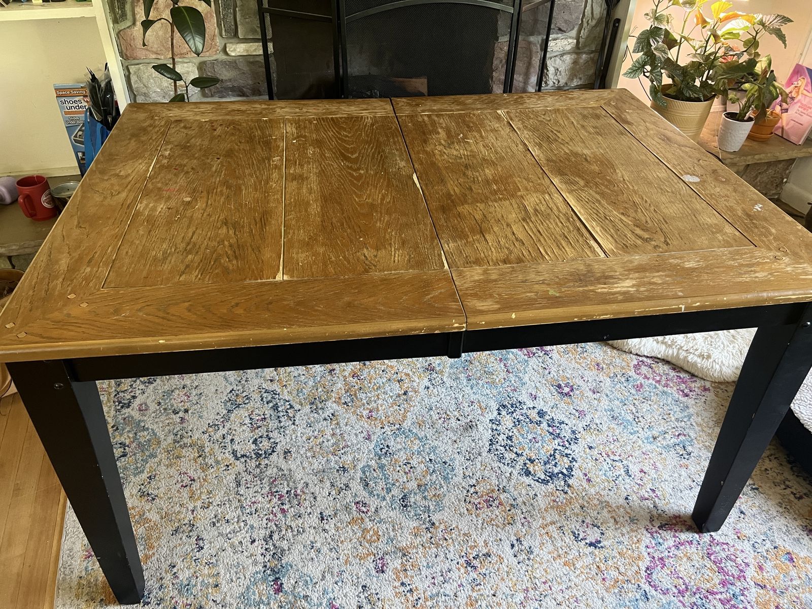 wood dining table