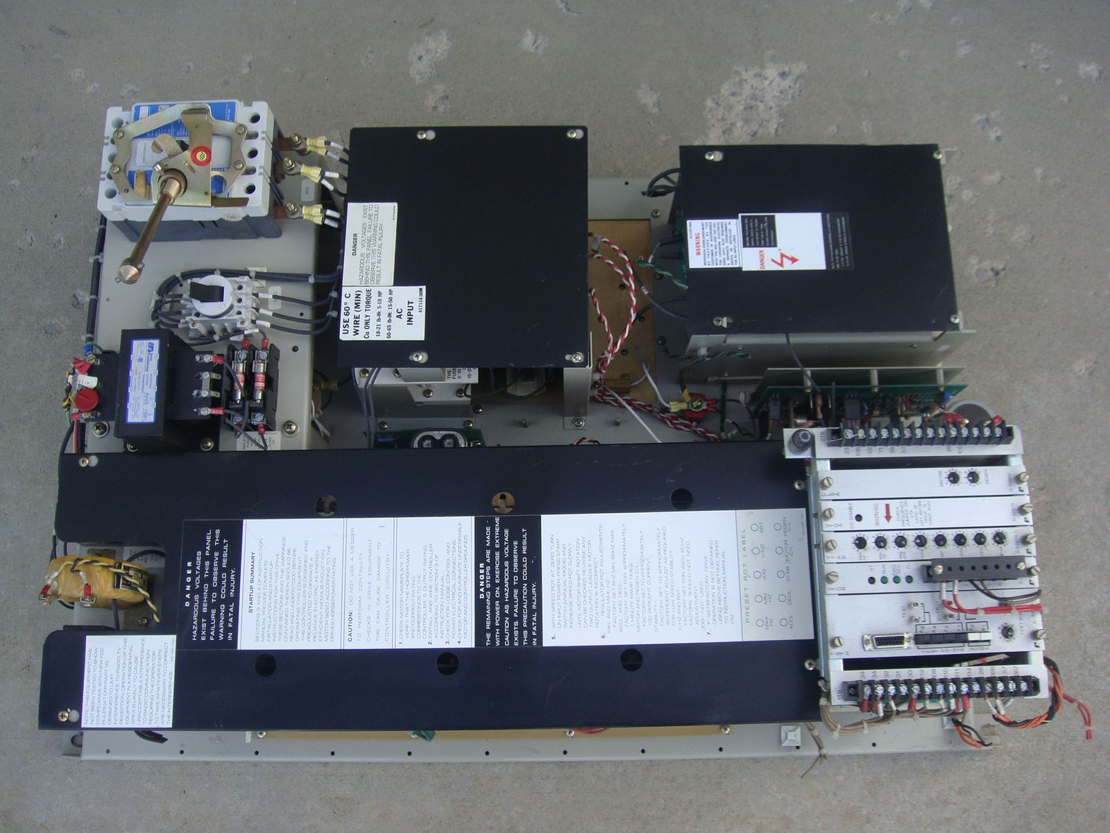 RELIANCE ELECTRIC/VARIABLE TORQUE AC 3VT4010U