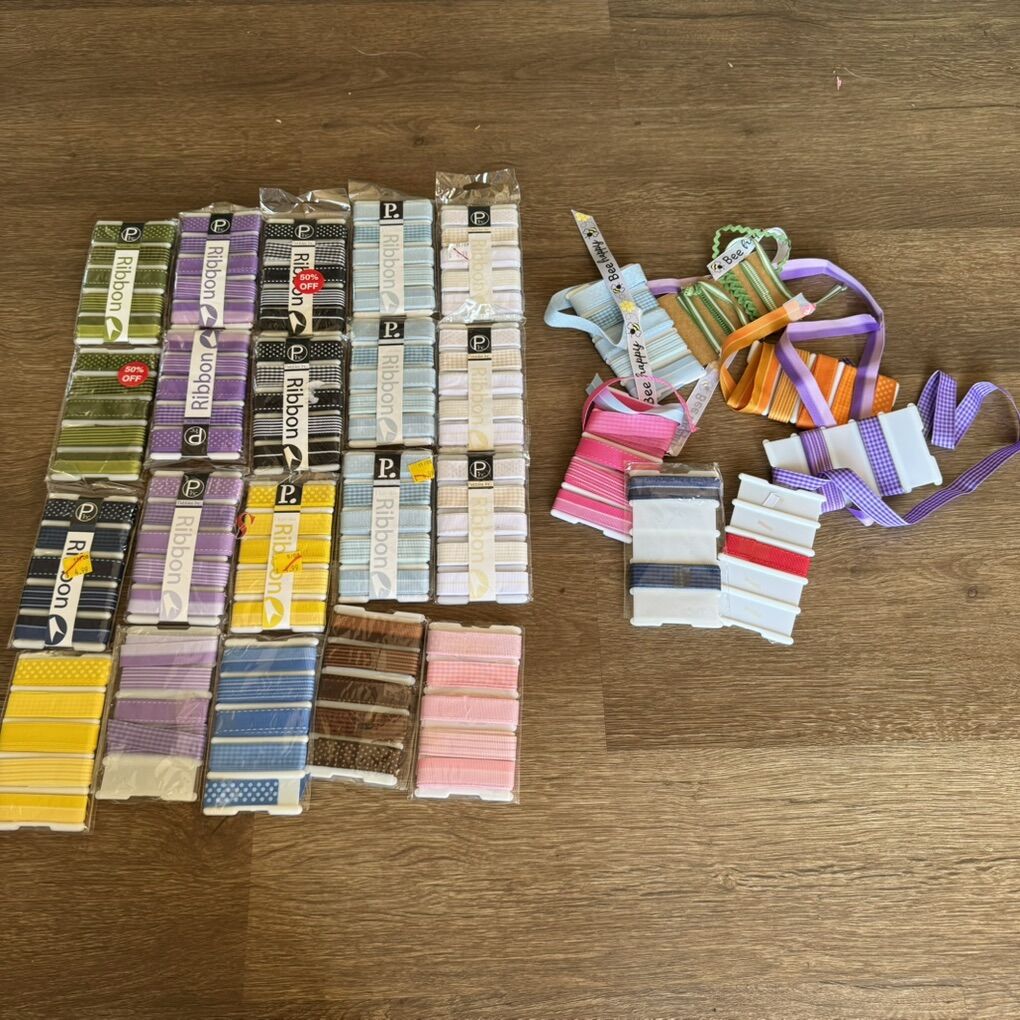 Pebbles Inc. Multicolored Ribbon over 120 yards!