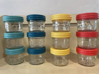 Mason Breastmilk Storage jars- No Plastic