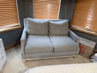 Gray Loveseat