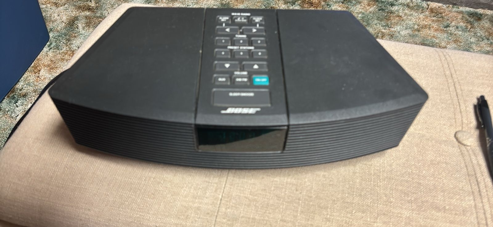 Bose Wave Radio Model AWR1-1-W graphite black AM/FM stereo tuner great sound NO DISPLAY