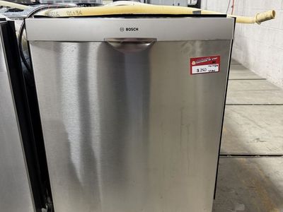 Good Condition Bosch Stainless Steel Dishwasher - Quiet & Efficient
