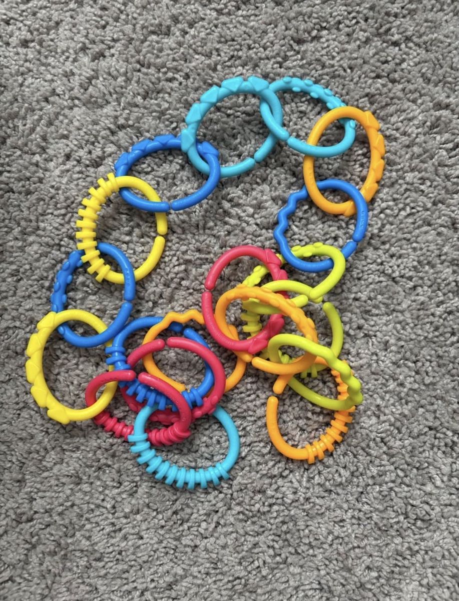 Baby rings links toy